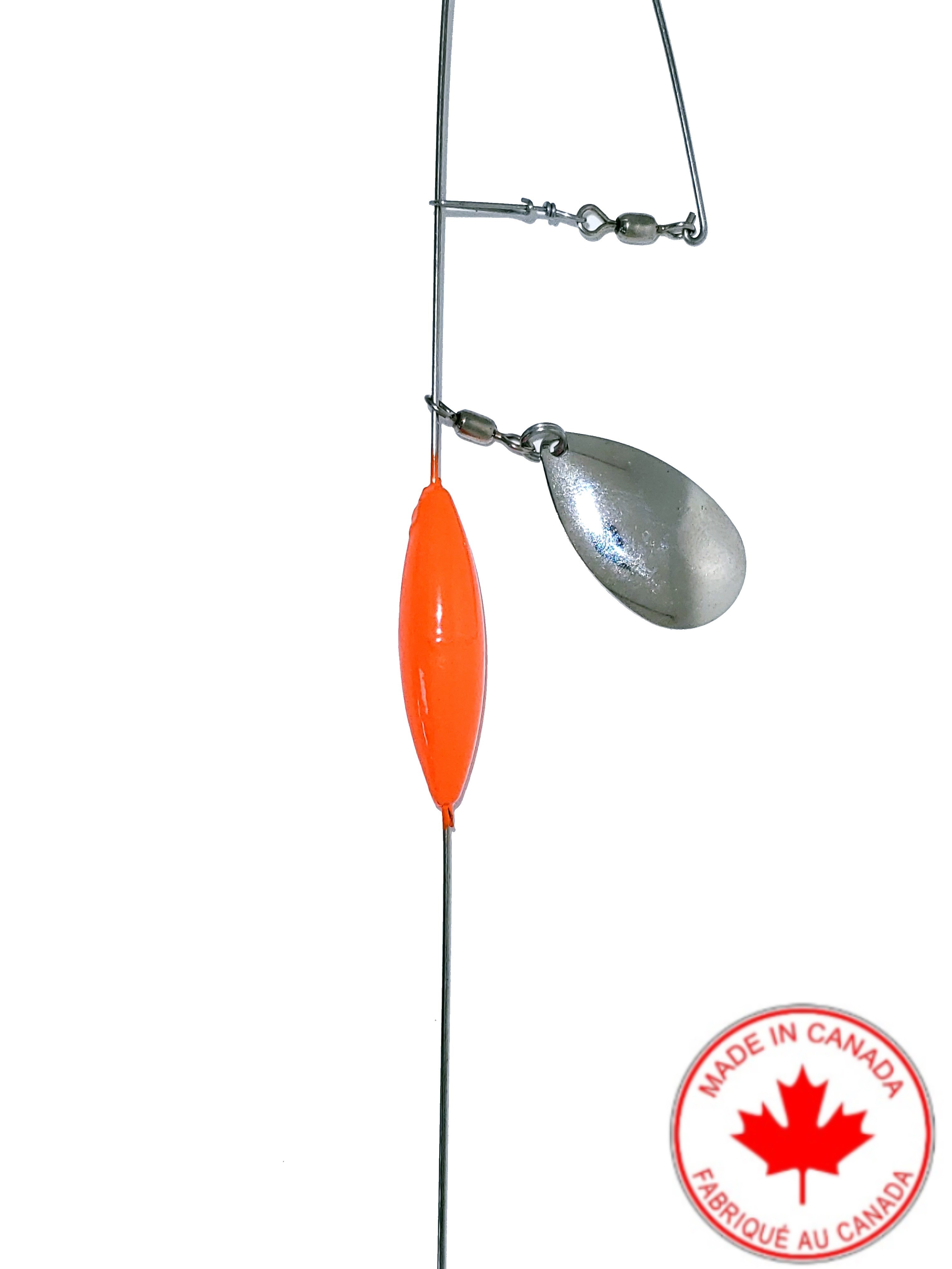 Bottom Bouncer with Spinner [64S] Caribou Lures Inc., Canadian Fishing Tackle Manufacturer